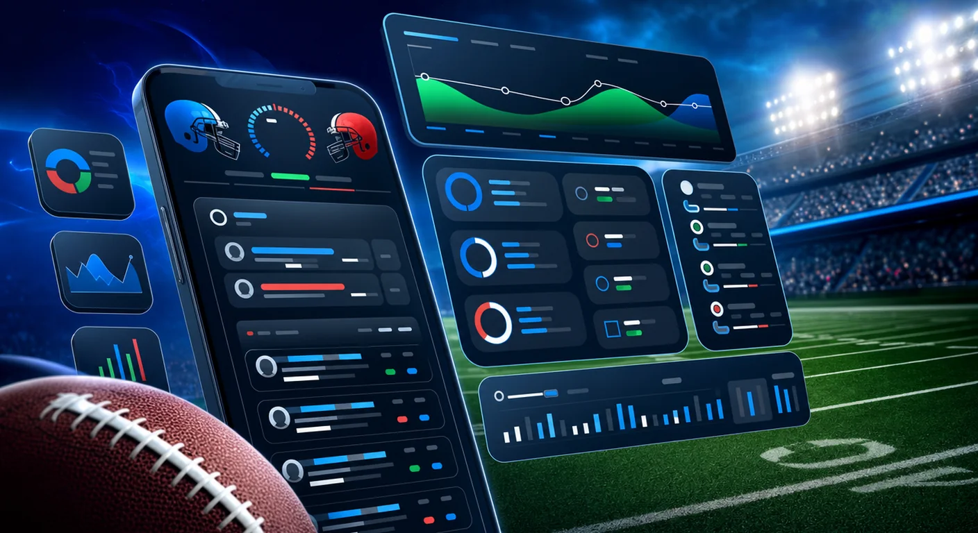FanDuel fantasy sports live scoring board